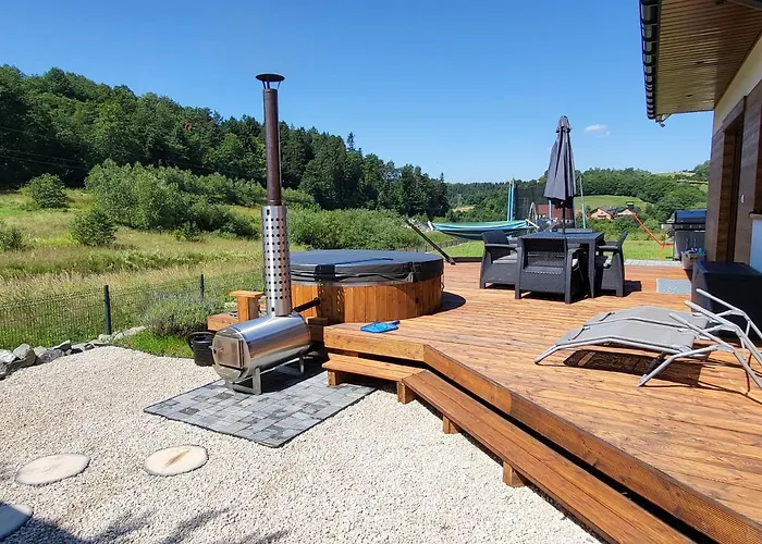 Holiday home W Paszynie - Sauna I Goraca Balia *